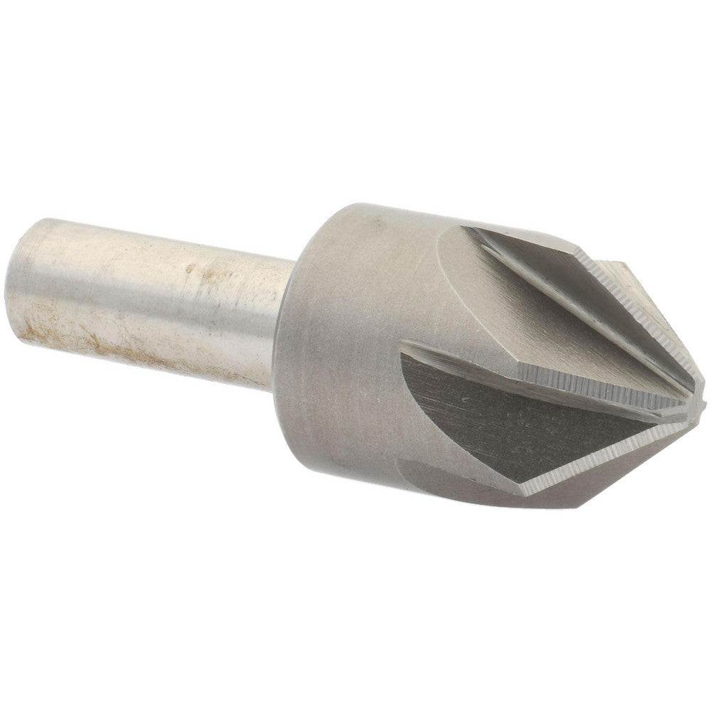 Value Collection SC2082100 Countersink 1" Head Dia, 82.00 deg Included Angle, 6 Flute, High-Speed Steel, Right Hand Cut