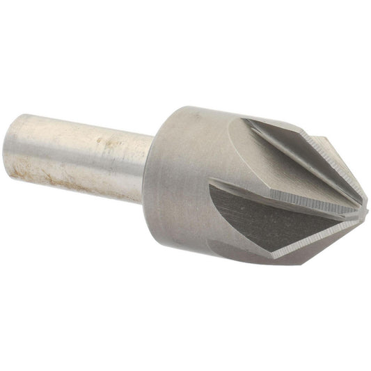 Value Collection SC2082100 Countersink 1" Head Dia, 82.00 deg Included Angle, 6 Flute, High-Speed Steel, Right Hand Cut