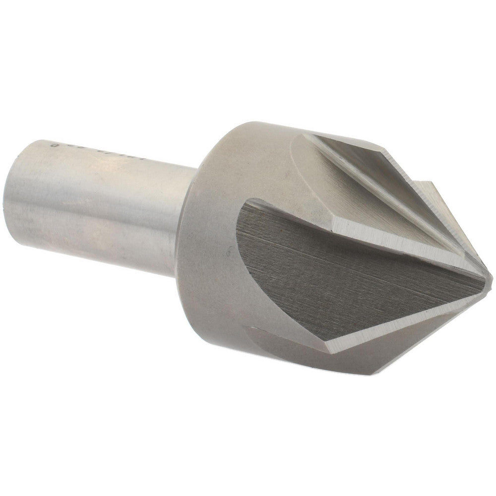 Value Collection SC2082132 Countersink 1-1/2" Head Dia, 82.00 deg Included Angle, 6 Flute, High-Speed Steel, Right Hand Cut