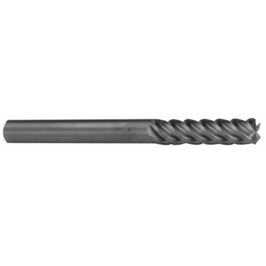 Accupro 95168805 Corner Radius End Mill 1" Dia, 2" LOC, 0.0600" Radius, 5 Flute, Solid Carbide