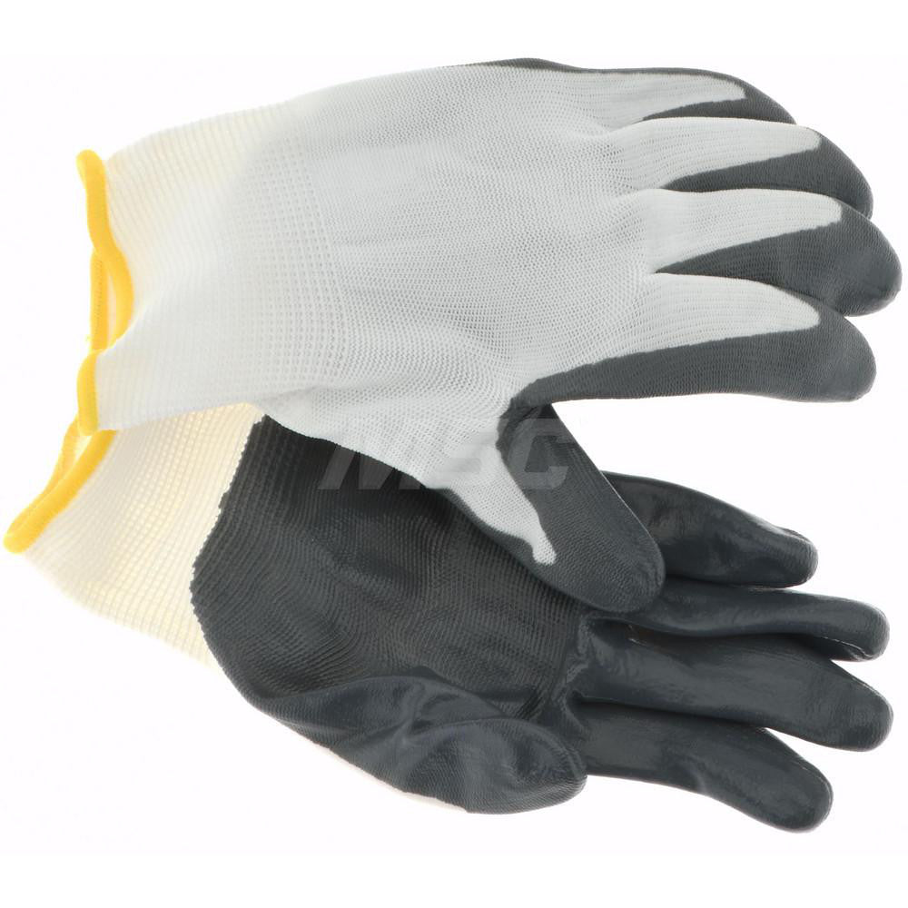 PRO-SAFE 34-225NB/M Work Gloves PRO-SAFE Size Medium, Nitrile-Coated Nylon, General Purpose