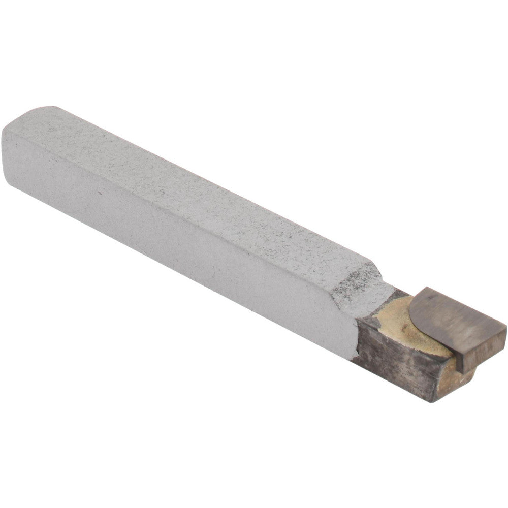 CLAPP & HANEY BRAZED TOOL 44015 Single Point Tool Bit AR-4, 1/4" Shank Width, 1/4" Shank Height, K68 Solid Carbide Tip, Right Hand