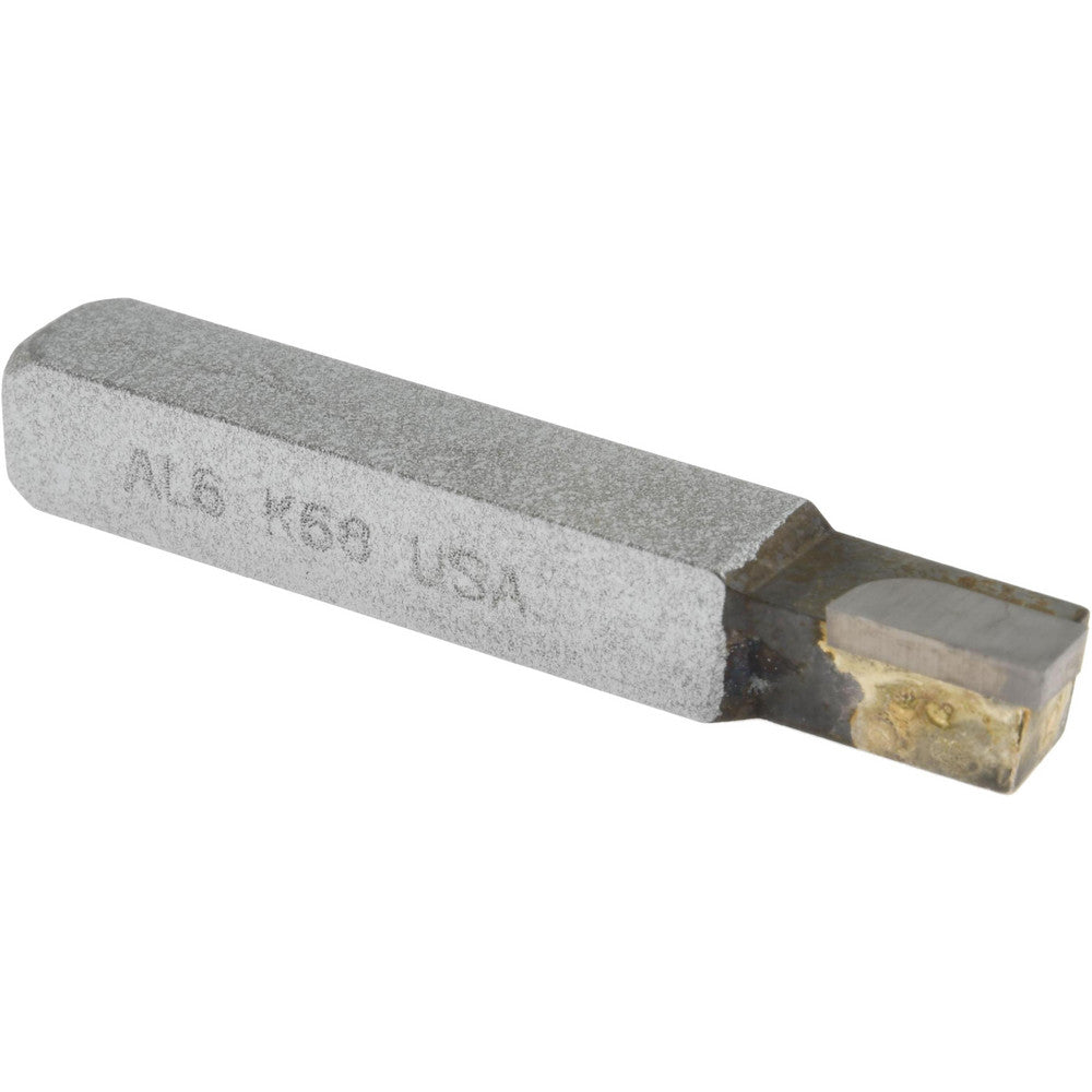 CLAPP & HANEY BRAZED TOOL 41999 Single Point Tool Bit AL-6, 3/8" Shank Width, 3/8" Shank Height, K68 Solid Carbide Tip, Left Hand
