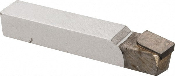 CLAPP & HANEY BRAZED TOOL 47017 Single Point Tool Bit BR-6, 3/8" Shank Width, 3/8" Shank Height, K68 Solid Carbide Tip, Right Hand