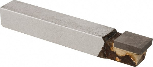 CLAPP & HANEY BRAZED TOOL 44990 Single Point Tool Bit C-5, 5/16" Shank Width, 5/16" Shank Height, K68 Solid Carbide Tip, Neutral