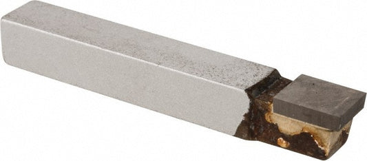 CLAPP & HANEY BRAZED TOOL 44990 Single Point Tool Bit C-5, 5/16" Shank Width, 5/16" Shank Height, K68 Solid Carbide Tip, Neutral