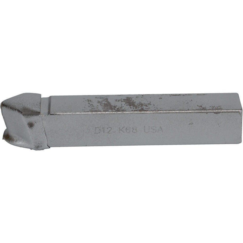 CLAPP & HANEY BRAZED TOOL 47044 Single Point Tool Bit D-12, 3/4" Shank Width, 3/4" Shank Height, K68 Solid Carbide Tip, Neutral