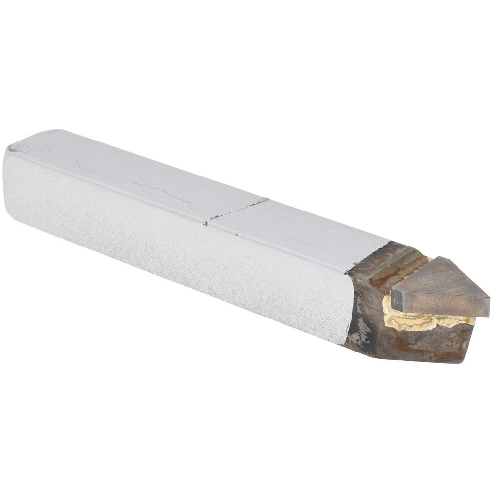 CLAPP & HANEY BRAZED TOOL 46525 Single Point Tool Bit E-8, 1/2" Shank Width, 1/2" Shank Height, K68 Solid Carbide Tip, Neutral
