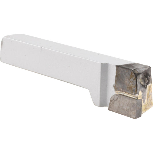 CLAPP & HANEY BRAZED TOOL 47075 Single Point Tool Bit GL-8, 1/2" Shank Width, 1/2" Shank Height, K68 Solid Carbide Tip, Left Hand
