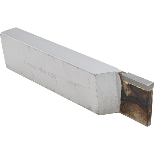 CLAPP & HANEY BRAZED TOOL 47098 Single Point Tool Bit CT-122(433), 1/2" Shank Width, 1" Shank Height, K68 Solid Carbide Tip, Right Hand