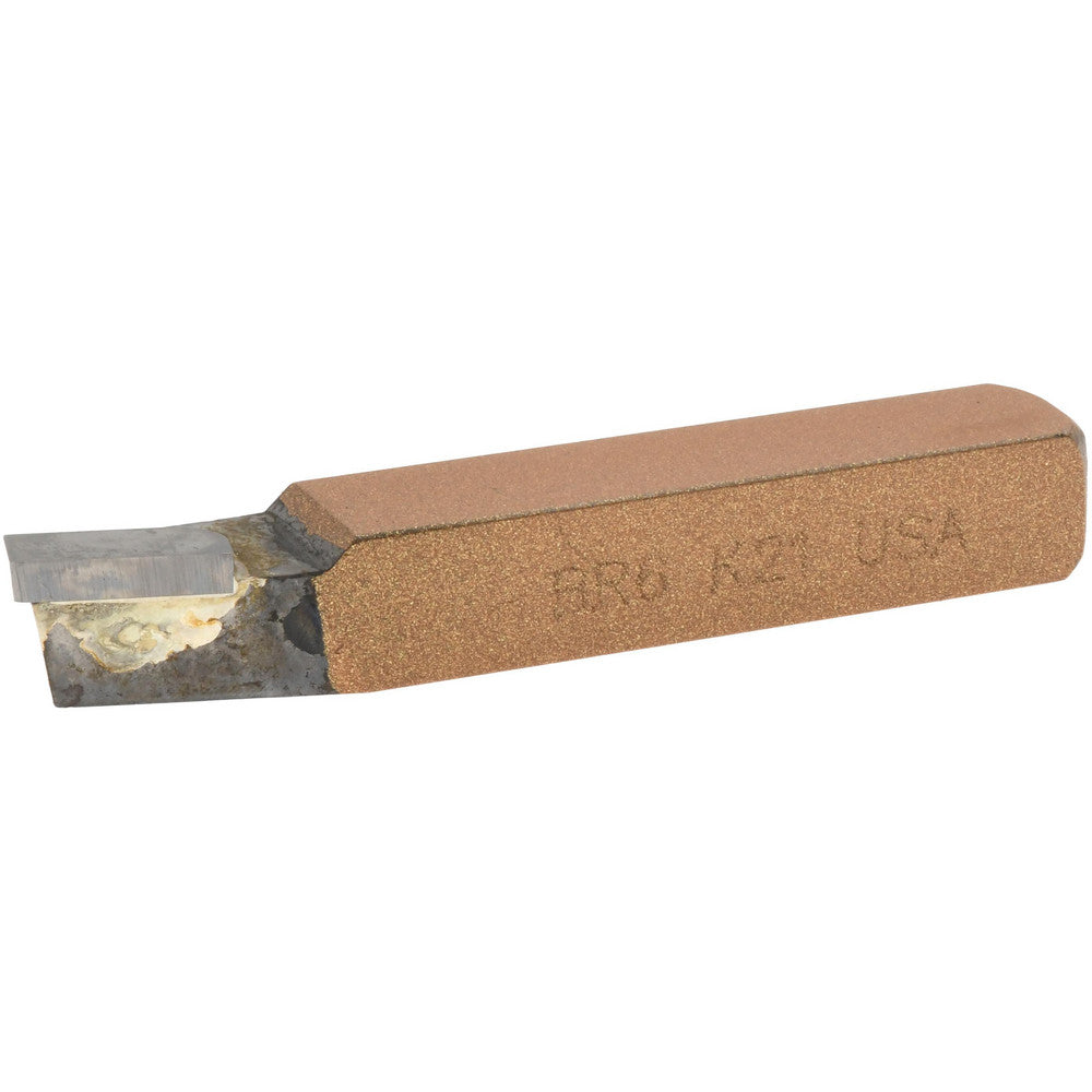 CLAPP & HANEY BRAZED TOOL 47123 Single Point Tool Bit BR-6, 3/8" Shank Width, 3/8" Shank Height, K21 Solid Carbide Tip, Right Hand