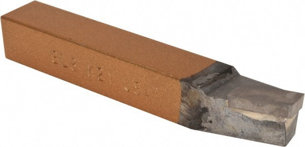 CLAPP & HANEY BRAZED TOOL 47133 Single Point Tool Bit BL-8, 1/2" Shank Width, 1/2" Shank Height, K21 Solid Carbide Tip, Left Hand