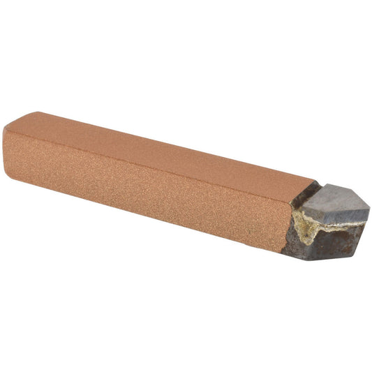 CLAPP & HANEY BRAZED TOOL 47150 Single Point Tool Bit D-8, 1/2" Shank Width, 1/2" Shank Height, K21 Solid Carbide Tip, Neutral
