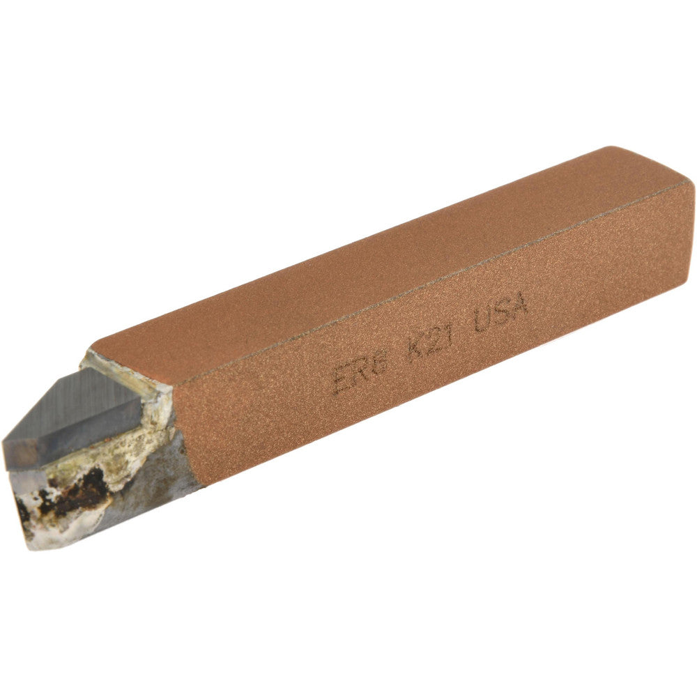 CLAPP & HANEY BRAZED TOOL 47163 Single Point Tool Bit ER-8, 1/2" Shank Width, 1/2" Shank Height, K21 Solid Carbide Tip, Right Hand