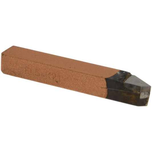 CLAPP & HANEY BRAZED TOOL 47166 Single Point Tool Bit EL-5, 5/16" Shank Width, 5/16" Shank Height, K21 Solid Carbide Tip, Left Hand