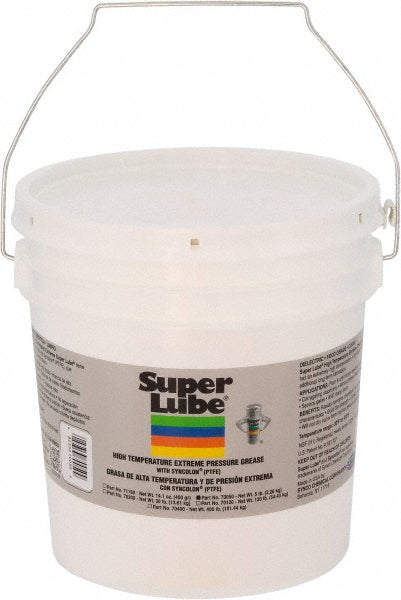Super Lube 70050 Extreme Pressure Grease 5 lb Pail, Synthetic with Syncolon