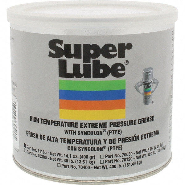 Super Lube 71160 Extreme Pressure Grease 400 g Can, Synthetic with Syncolon