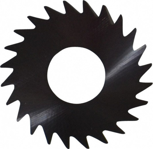 RobbJack C10-0060-12-24 Slitting & Slotting Saw 1" Dia, 0.006" Thick, 24 Teeth, Solid Carbide