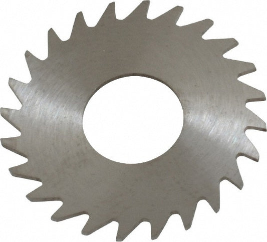 RobbJack C10-0312-12-24 Slitting & Slotting Saw 1" Dia, 0.0312" Thick, 24 Teeth, Solid Carbide