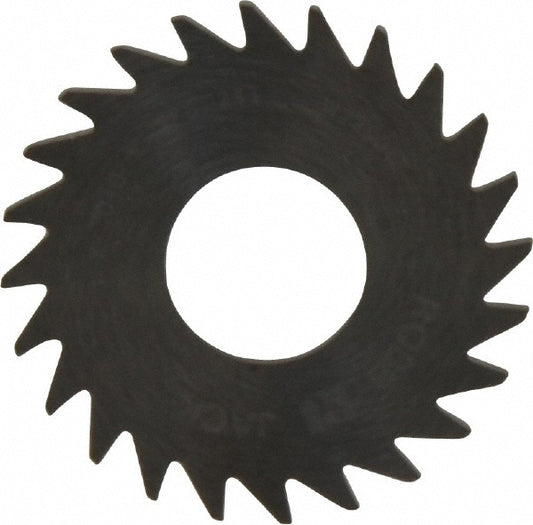 RobbJack C10-0400-12-24 Slitting & Slotting Saw 1" Dia, 0.04" Thick, 24 Teeth, Solid Carbide