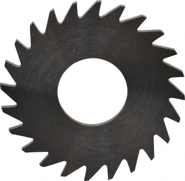 RobbJack C10-0468-12-24 Slitting & Slotting Saw 1" Dia, 0.0468" Thick, 24 Teeth, Solid Carbide