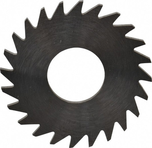 RobbJack C10-0468-12-24 Slitting & Slotting Saw 1" Dia, 0.0468" Thick, 24 Teeth, Solid Carbide
