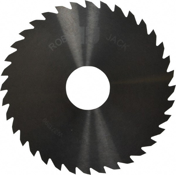 RobbJack C40-0625-32-36 Slitting & Slotting Saw 4" Dia, 1/16" Thick, 1" Arbor Hole, 36 Teeth, Solid Carbide