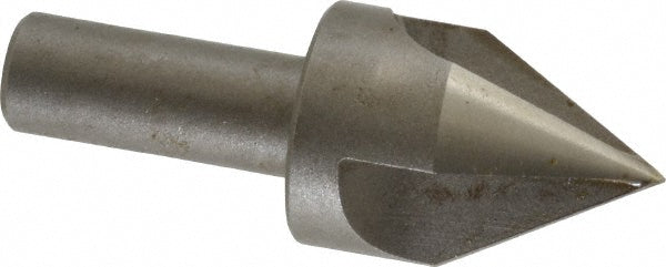Keo 917-000-079 Countersink 1" Head Dia, 60.00 deg Included Angle, 3 Flute, High-Speed Steel, Right Hand Cut