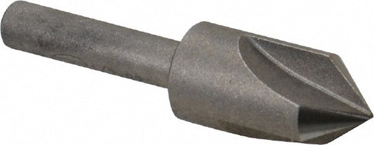 Keo 917-000-021 Countersink 1/2" Head Dia, 82.00 deg Included Angle, 3 Flute, High-Speed Steel, Right Hand Cut