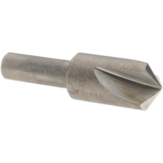 Keo 917-000-065 Countersink 5/8" Head Dia, 120.00 deg Included Angle, 3 Flute, High-Speed Steel, Right Hand Cut