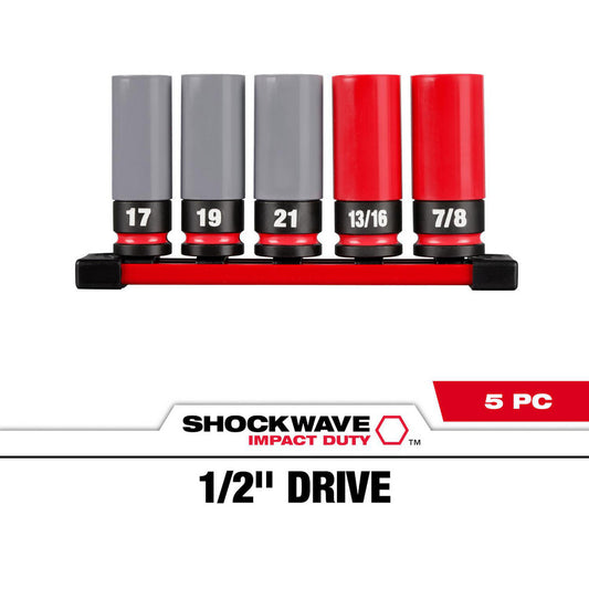 Milwaukee Tool 49-66-7831 Socket Sets Set Type Impact  System Of Measurement Imperial  Drive Size (Inch) 1/2  Number Of Points 6  Minimum Size (Inch) 13/16  Maximum Size (Inch) 7/8