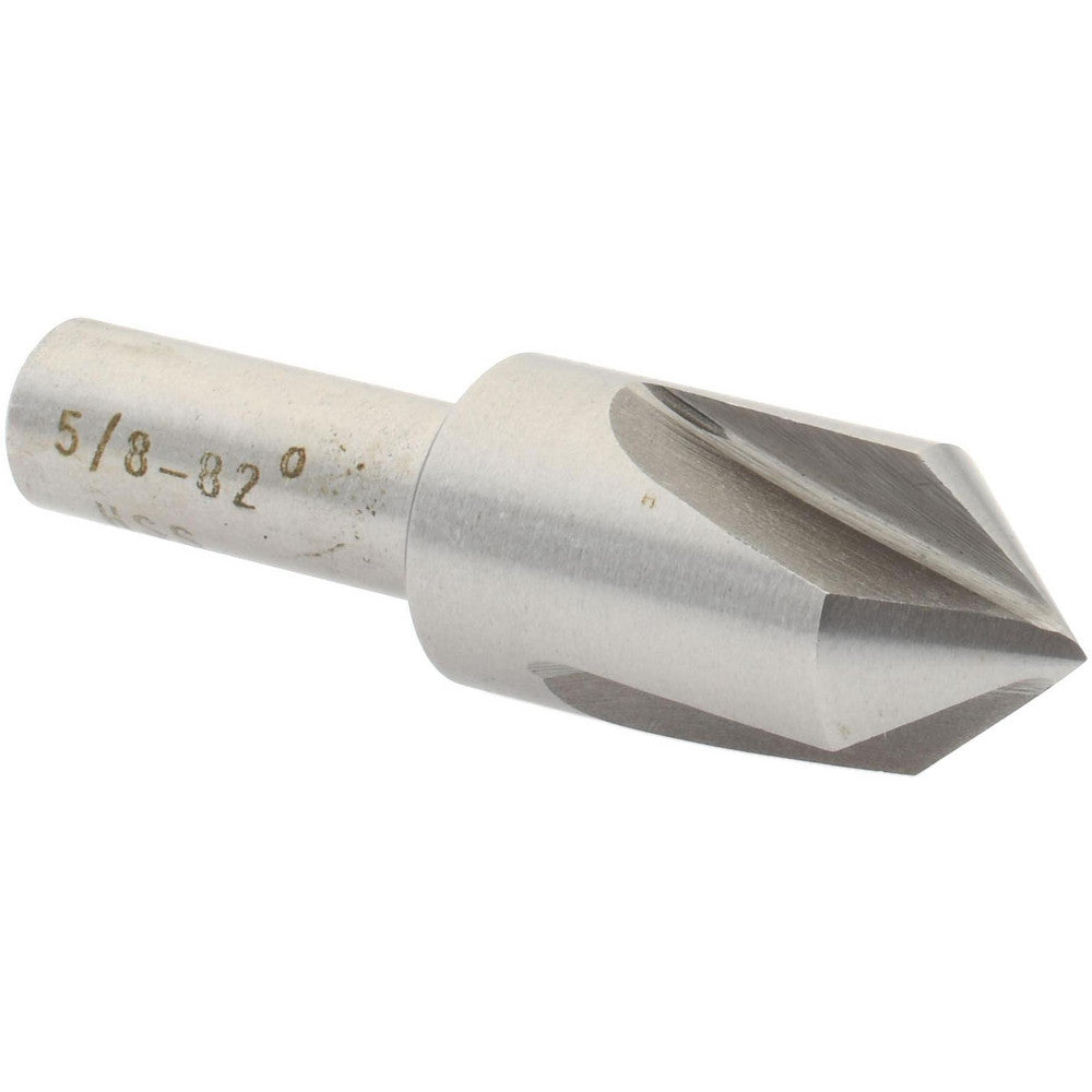 Value Collection SC4082040 Countersink 5/8" Head Dia, 82.00 deg Included Angle, 3 Flute, High-Speed Steel, Right Hand Cut