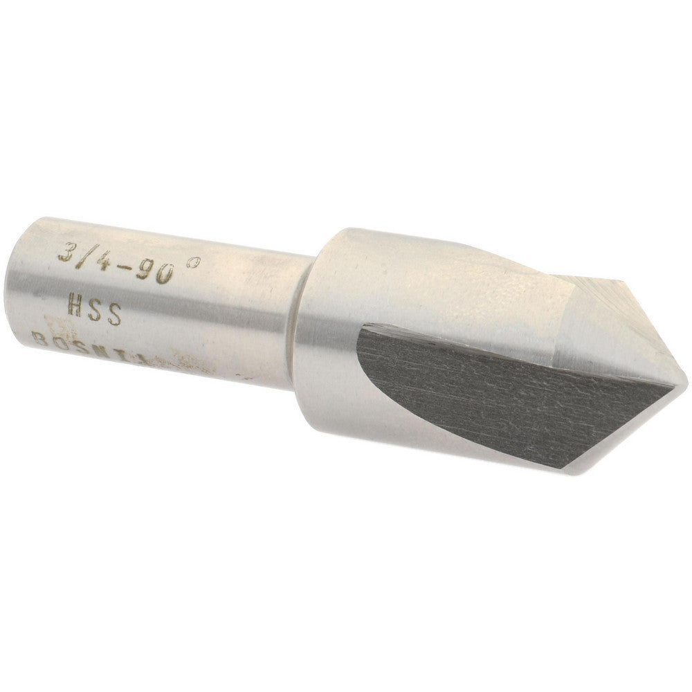 Value Collection SC4090048 Countersink 3/4" Head Dia, 90.00 deg Included Angle, 3 Flute, High-Speed Steel, Right Hand Cut