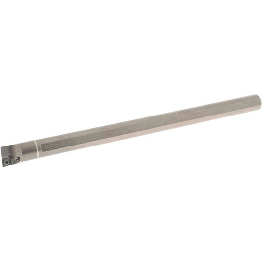 Kennametal 3331041 Indexable Boring Bar L08R-SCLPR2, 0.6" Min Bore Dia, Right Hand Cut, 1/2" Shank Dia, -5 &deg Lead Angle, Heavy Metal