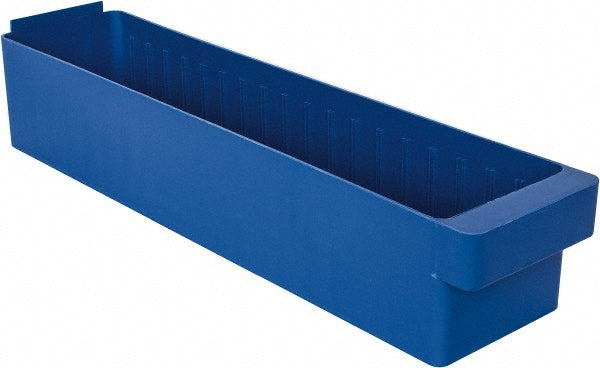 Quantum Storage QED 603 BLUE Plastic Drawer Bin Blue
