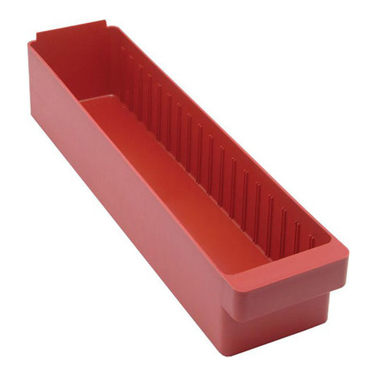 Quantum Storage QED 603 RED Plastic Drawer Bin Red