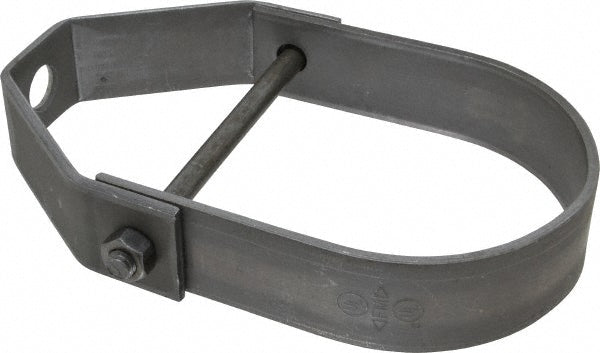Empire 11B0300 Adjustable Clevis Hanger 3" Pipe, 1/2" Rod, Carbon Steel, Plain Finish