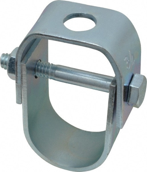 Empire 11G0075 Adjustable Clevis Hanger 3/4" Pipe, 3/8" Rod, Carbon Steel, Electro-Galvanized Finish
