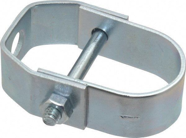 Empire 11G0100 Adjustable Clevis Hanger 1" Pipe, 3/8" Rod, Carbon Steel, Electro-Galvanized Finish