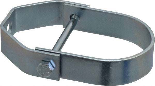 Empire 11G0200 Adjustable Clevis Hanger 2" Pipe, 3/8" Rod, Carbon Steel, Electro-Galvanized Finish