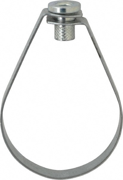 Empire 310G0300 Emlok Swivel Ring Hanger 3" Pipe, 1/2" Rod, Carbon Steel, Pre-Galvanized Finish