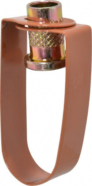 Empire 310CTI0075 Emlok Swivel Ring Hanger 3/4" Pipe, 3/8" Rod, Carbon Steel, Copper-Plated