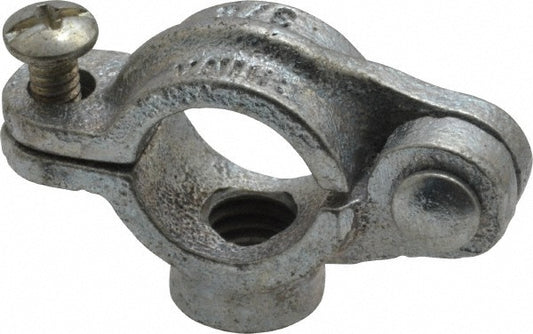 Empire 41HG0038 Split Ring Hanger 3/8" Pipe, 3/8" Rod, Malleable Iron, Electro-Galvanized Finish
