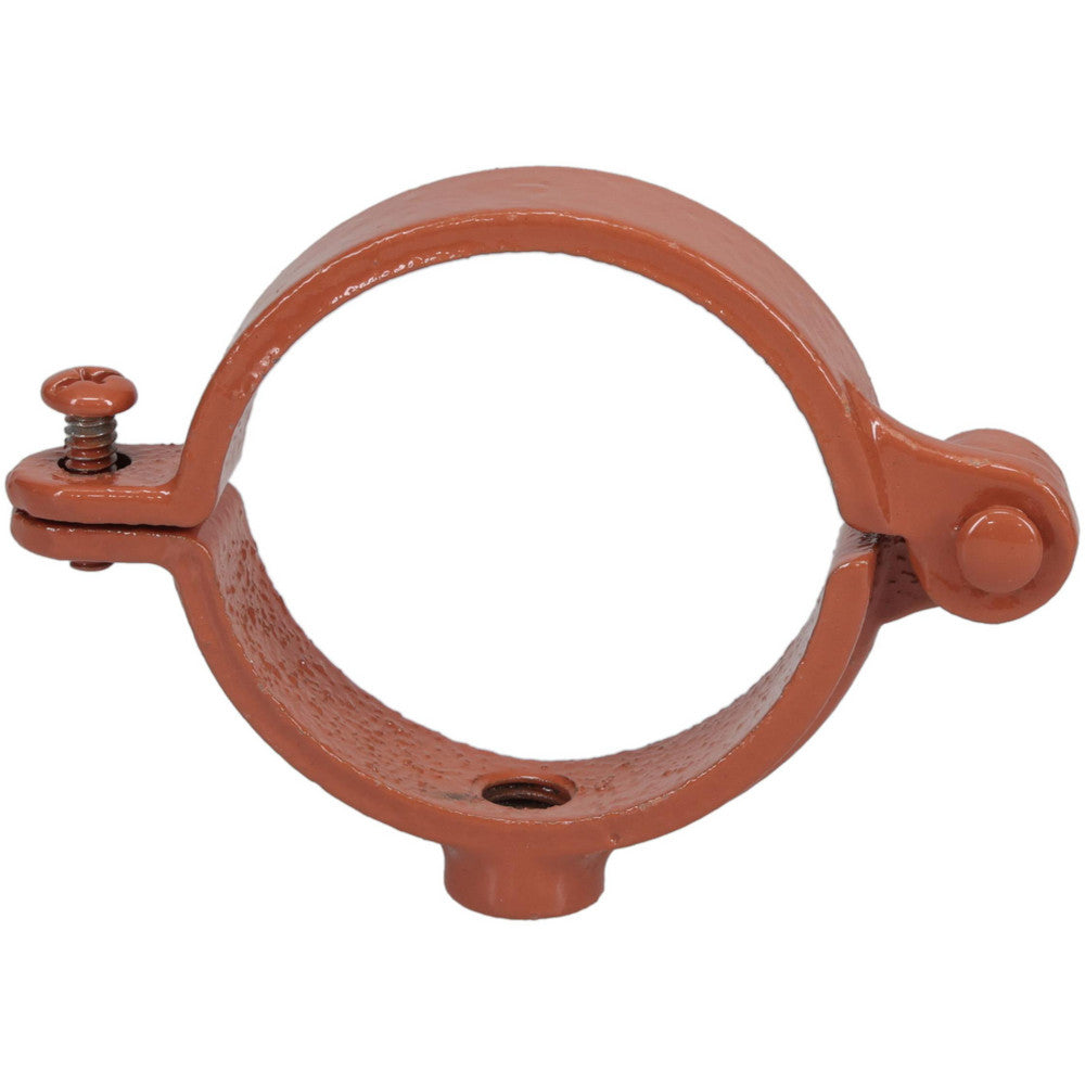 Empire 41HCT0200 Split Ring Hanger 2" Pipe, 3/8" Rod, Malleable Iron, Epoxy Coated
