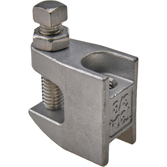 Empire 62SS0038 Top Clamp 3/4" Flange Thickness, 3/8" Rod
