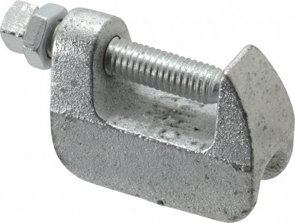 Empire 61G0050 Wide & Top Jaw Clamp 1-1/4" Flange Thickness, 2" Flange Width, 1/2" Rod