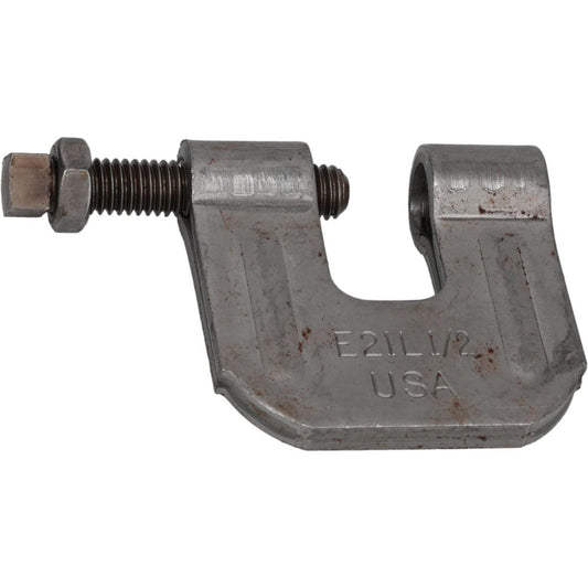 Empire 21LB0050 C-Clamp with Locknut 3/4" Flange Thickness, 1/2" Rod