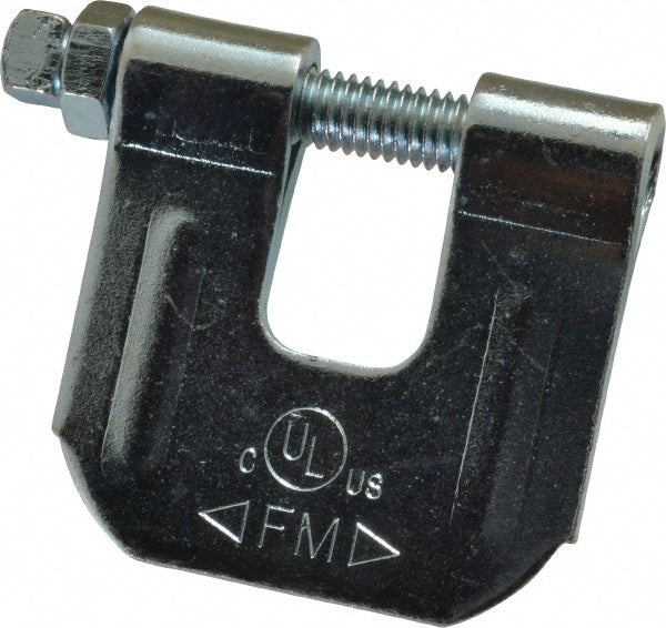 Empire 21LG0038 C-Clamp with Locknut 3/4" Flange Thickness, 3/8" Rod