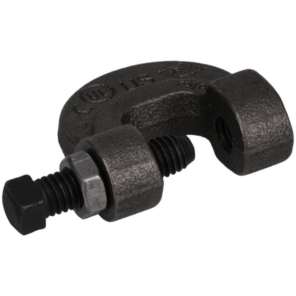 Empire 23LB0038 C-Clamp with Locknut 3/4" Flange Thickness, 3/8" Rod