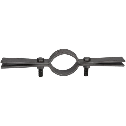 Empire 50B0200 Riser Clamp 2" Pipe, 2-3/8" Tube, Carbon Steel, Black, Blue & Silver